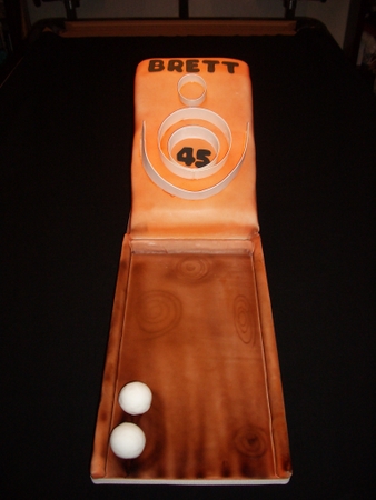 Skee Ball Cake